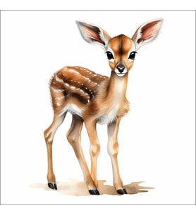 Sevimli Ceylan Sticker Duvar Sticker 30x25 CM
