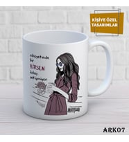 Arkadaş Temalı Kupa Bardak