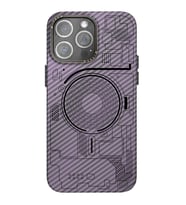 MN6 Iphone 14 Pro Koruma Kılıfı.Metal Kamera Koruma Çerçeveli Kılıf.iphone 14 Pro Özel Tasarımlı Kılıf,Kablosuz Şarj Destekli Kilif (Mor)
