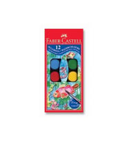 Faber-castell 12 Renk Küçük Boy Sulu Boya