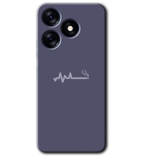 Tecno Spark 10C Kılıf HD Desen Baskılı Kılıf - Sigara Zararlıdır