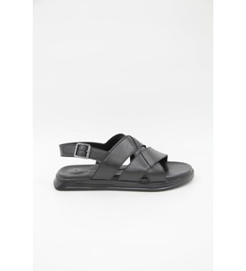 Luciano Bellini 560 Erkek Sandalet - SİYAH