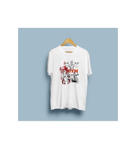 Oversize Fitness / Gym Tasarım Unisex T-shirt