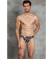Erkek Modal Kıbrıs Desen Baskılı Slip 1249 (Çok Renkli)