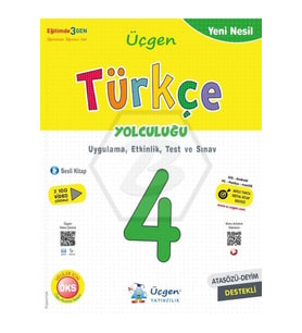 Üçgen 4.Sınıf Yeni Nesil Türkçe Yolculuğu (Karışık)