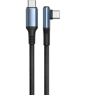 USB Type-C Şarj Kablosu, Oyun için Uyumlu, Dayanıklı Örgülü Kablo, Bükülmeyi Önleyen Tasarım, Type-c to Type-c 60w