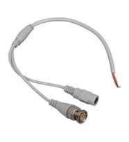 PM-12689 Dc Dişi Jacklı 5.5*2.1 Mm Uç 30 Cm Bnc Güvenlik Kablosu