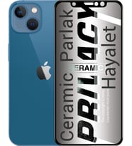 Apple Uyumlu   iPhone 13 Mini Hayalet Ekran Koruyucu Parlak Seramik
