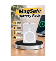 MagSafe Battery Pack – 15 W Kablosuz ve 27 W Lightning Şarjlı Kompakt Güç Bankası