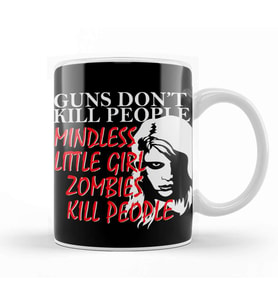Living Dead Girl Guns Dont Kill People Kupa Bardak Porselen