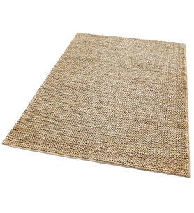 Modern Kilim Bej Tonlarında Dokulu Hasır Görünümlü Salon Koridor Uyumlu Dış Mekan Jüt