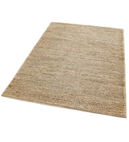 Modern Kilim Bej Tonlarında Dokulu Hasır Görünümlü Salon Koridor Uyumlu Dış Mekan Jüt