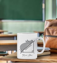 Kişiye Özel Matematik Öğretmeni Temalı Kupa Bardak