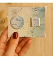 Söz Nişan Kına Nikah Düğün Hatırası Metal Açacak Magnet