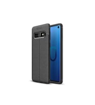 Samsung Galaxy S10 Uyumlu Kılıf Zore Niss Silikon Kapak (Siyah)