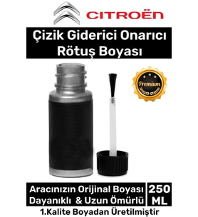 Özel Üretim Suya Dayanıklı Citroen Marka Uyumlu Çizik Taş Izi Giderici Onarıcı 250ml Oto Rötuş Boya