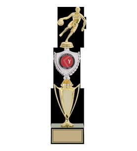ODAK KUPA - Figürlü Kupalar - Basketbol Kadın Figürlü Kupalar FG-042 C - 41 cm