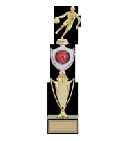 ODAK KUPA - Figürlü Kupalar - Basketbol Kadın Figürlü Kupalar FG-042 C - 41 cm
