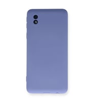 Samsung Galaxy A01 Core Kılıf Nano içi Kadife Silikon - Lila