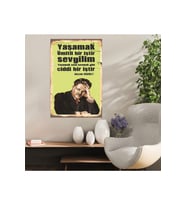 Ahşap Retro Mdf Poster , Komik Sözler , Duvar Yazıları , Manzara ,  Tarih , Edebiyat - Tbl0417