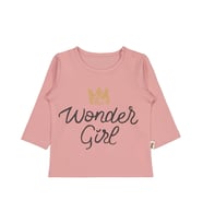Civil Baby Wonder Girl Baskılı 6-18 Ay Sweatshirt - Pembe 9-12 Ay (Pastel Pembe)