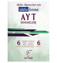 Karekök Yayıncılık Kıda Karekök Yayınları Ayt Iddialısına Sözel Deneme 2.oturum (Çok Renkli)