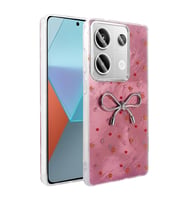 Xiaomi Redmi Note 13 Pro 4G Uyumlu Kılıf Kamera Korumalı Figürlü Zore Ponti Silikon Kapak