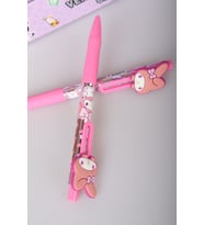 "DEKOMUS ISLAK MENDİL HEDİYELİ" LİSANSLI MY MELODY "TEKLİ" SHINNY VERSATİL UÇLU KALEM 0.7 MM