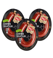 Danet Dana Sucuk Fermente Vakumlu Kangal 200 gr x 3 Adet
