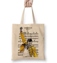 Queen Freddie Mercury Bez Çanta Uzun Saplı