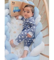 Tulum Pijama Lacivert Yıldızlı