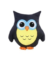 Sevimli Baykuş Polar Oyuncak 27*27cm (Mavi)
