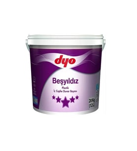 DYO BEŞYILDIZ PLASTİK İÇ CEPHE BOYASI 20KG