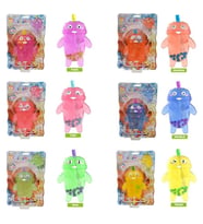 Bubble Tea Kristal Boba Pals Serisi, 14CM, 6ADET, Eğlenceli ve Lezzetli!