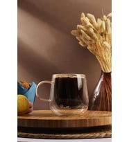 Perotti Double Wall Çift Cidarlı Cam Kupa 280 Ml 15542