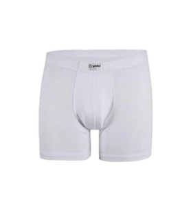 Yıldız Erkek Bambu Likralı Boxer 320 - 6 Adet (Beyaz)
