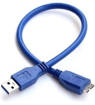 USB 3.0 HDD Taşınabilir Harddisk Veri Data Bağlantı Kablosu 30 cm 4530