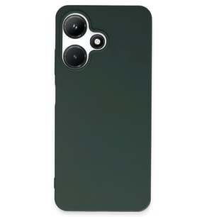 Durukar® İnfinix Hot 30i Kılıf First Silikon - Koyu Yeşil