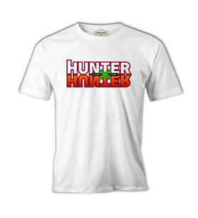 Hunter X Hunter - Logo Beyaz Erkek Tshirt