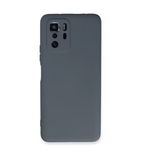 Xiaomi Poco X3 Gt Kılıf Nano İçi Kadife Silikon - Gri