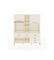 Hyperion Dolap 11 Raflı 6 Çekmeceli 4 Kapaklı 220x44x243 Aytaşı-Aytaşı/Aytaşı