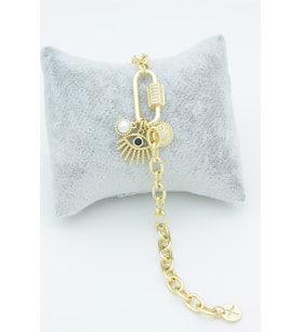 STİL İNCİSİ/XUPING JEWELRY GÖZ İNCİ BİLEKLİK AYARLANABİLİR