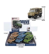 Nessiworld MG-D700-02 Sürtmeli Işıklı Müzikli Lüks Off-Road Karavan -Vardem Oyuncak