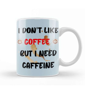 Funny coffee drinKs Art lover Gift Quote   Vintage Retro Rainbow Style Kupa Bardak Porselen