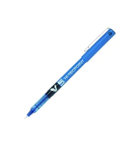 Pilot V5 Hi-tecpoint Iğne Uçlu Kalem 0.5 mm - Mavi