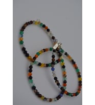 STONEAGE Ceyt Yeşim Jade Taşlı Kolye Doğal Taş (Altın / Dore)
