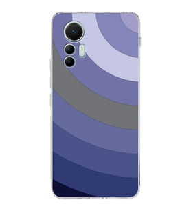 Xiaomi Mi 12 Lite Uyumlu Kapak Renk Cümbüşü Tasarımlı Şeffaf  Silikon Kılıf