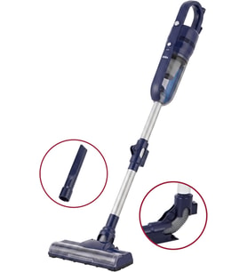 Lexroo SVC 8640 Esnek Dikey Elektrikli Süpürge, 600 W, 16 kPa Emiş Gücü, 800 ml Toz Haznesi