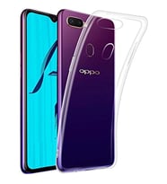 Oppo AX7 2.0 MM Korumalı Şeffaf Silikon Kılıf