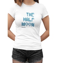 The Half Moon Beyaz Kadın Tshirt